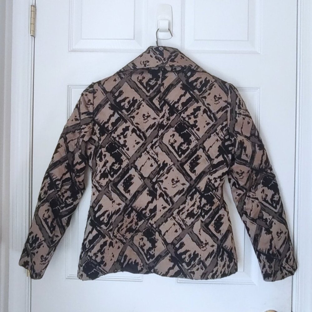 Lafayette 148 New York jacquard mohair blazer 4 6 8 EUC - Picture 6 of 6